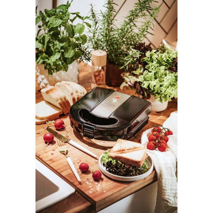 Camry multifunktionsbrødrister, brødrister, grill, nødderister, 1000 W,