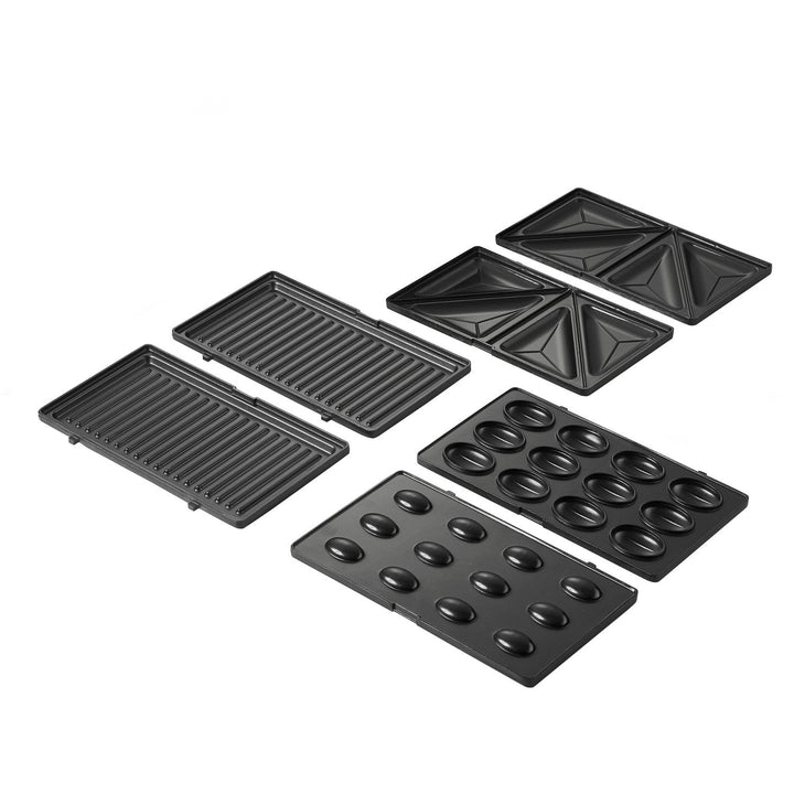 Camry multifunktionsbrødrister, brødrister, grill, nødderister, 1000 W,