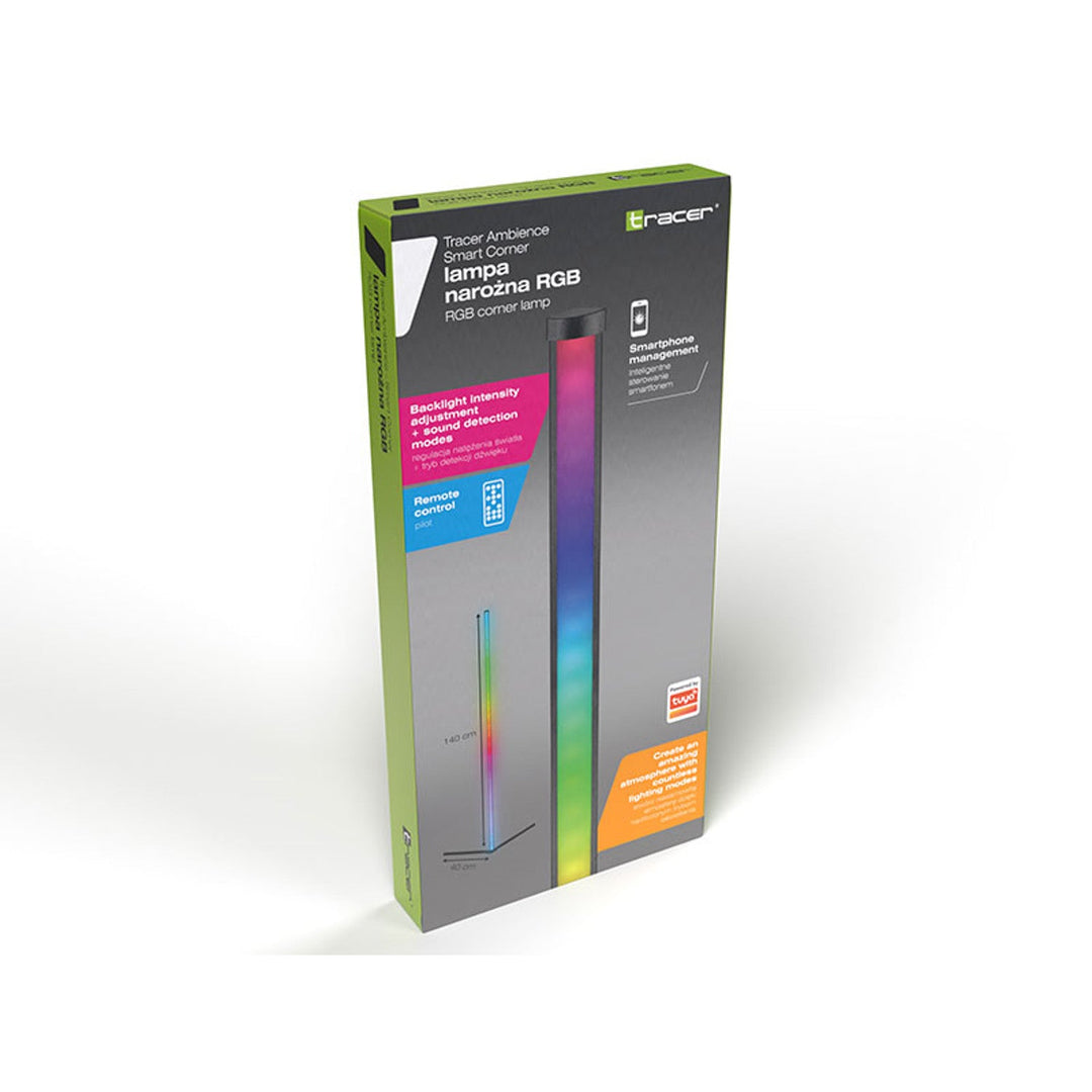 RGB TRACER Ambience hjørnelampe - Smart Corner 12 lysindstillinger