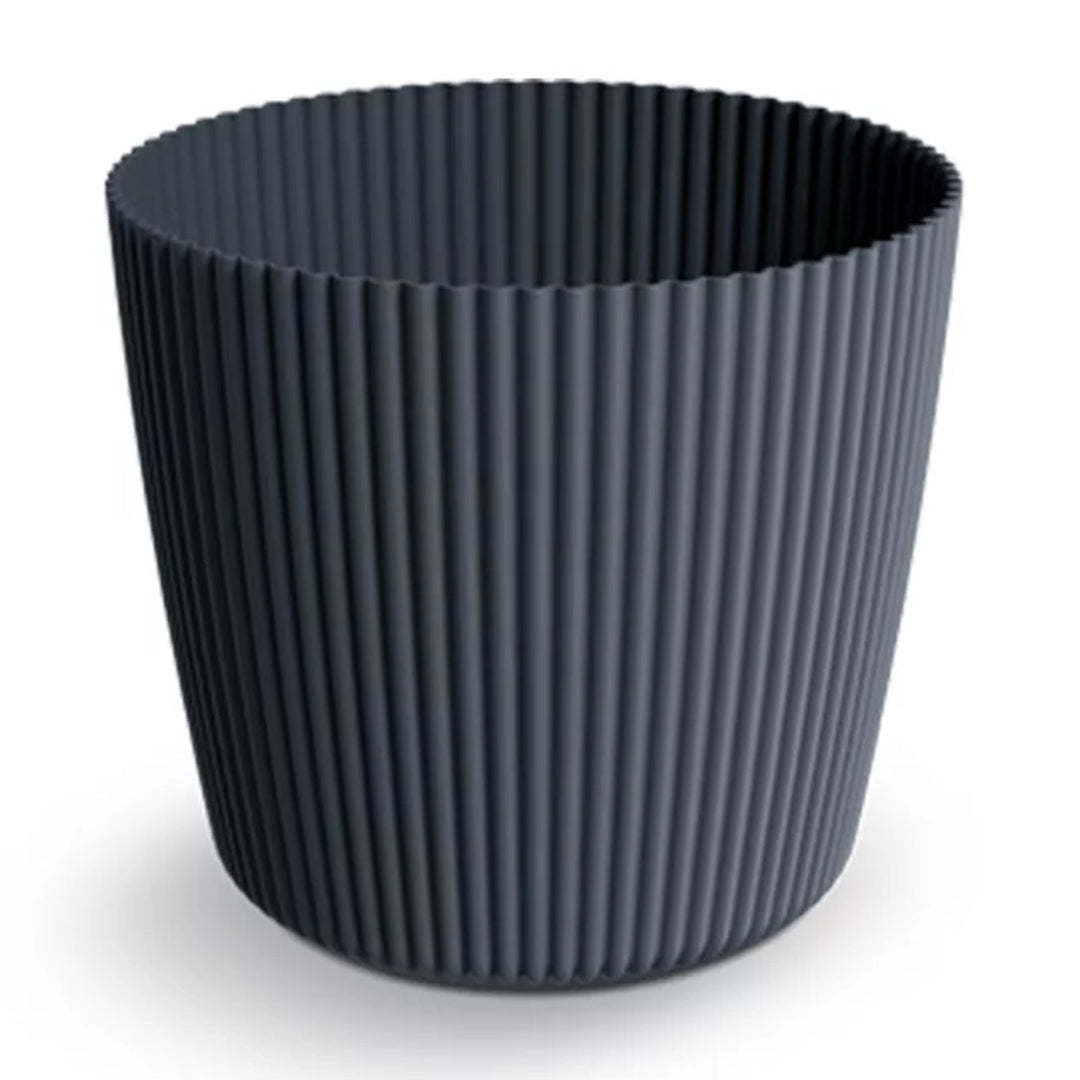 Prosperplast blomsterpotte, diameter 109 mm, farve antracit, DMI110-S433