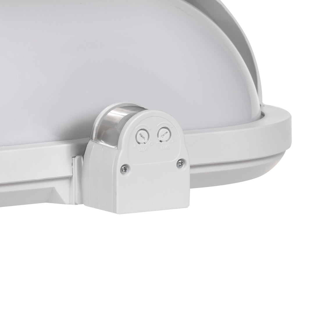 Maclean væglampe, med PIR-sensor, maks. 60 W, 180°, MCE33 W + LED 8 W