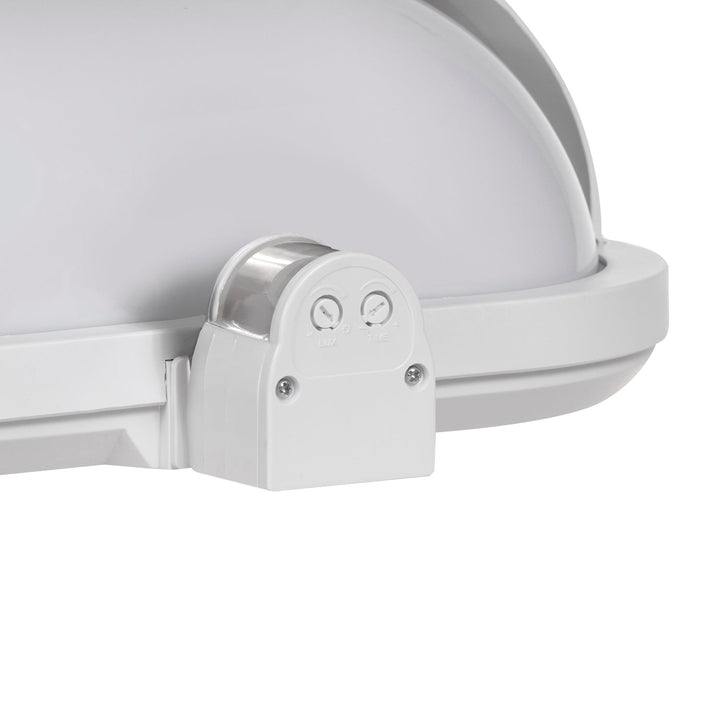 Maclean væglampe, med PIR-sensor, maks. 60 W, 180°, MCE33 W + LED 11 W