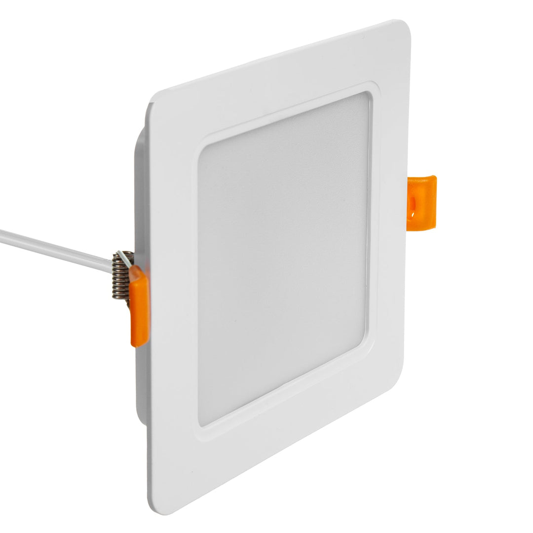 5x Maclean LED-loftsplade, indbygget SLIM, 9W, Neutral White 4000K, 120*120*26mm, 900lm, MCE373 S