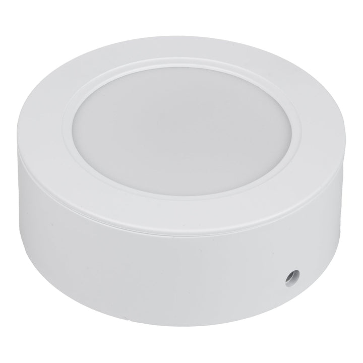 Maclean LED-loftsplade, indbygget SLIM, 9W, Neutral White 4000K, 120*26mm, 900lm, MCE371 R + påbygningadapter MCE376 R