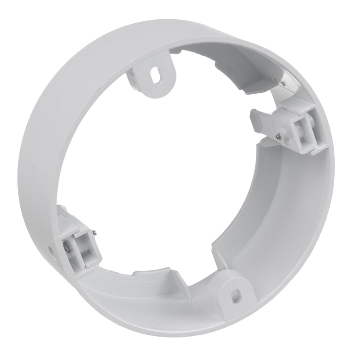 5x Maclean LED-loftsplade, indbygget SLIM, 9W, Neutral White 4000K, 120*26mm, 900lm, MCE371 R + påbygningadapter MCE376 R