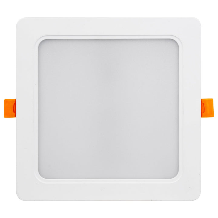 Maclean MCE374 S 5x LED ceiling panel, flush mounted SLIM, 18W, Neutral White 4000K, 170*170*26mm, 1800lm + Maclean MCE379 S 5 x surface adapter
