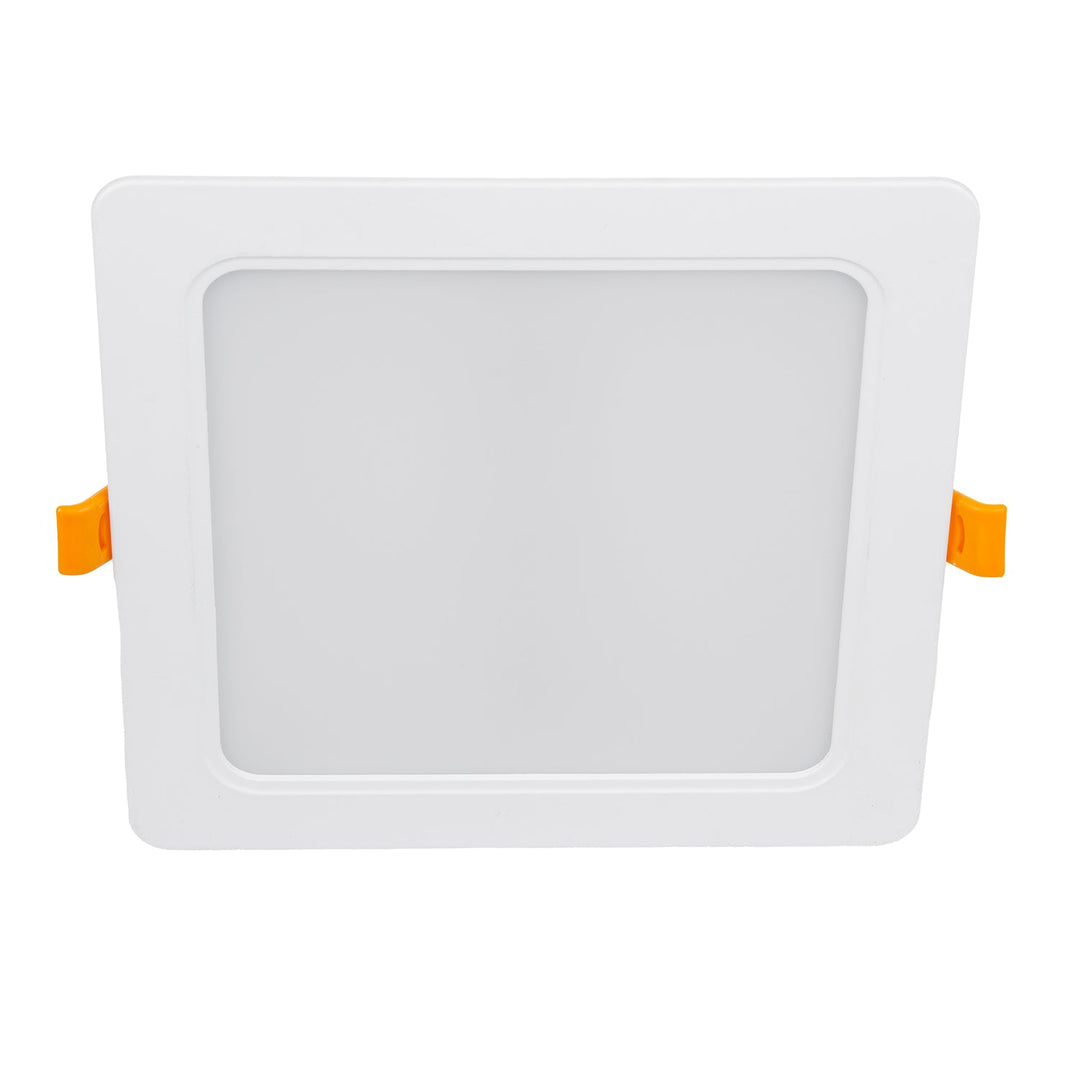 Maclean MCE374 S 5x LED ceiling panel, flush mounted SLIM, 18W, Neutral White 4000K, 170*170*26mm, 1800lm + Maclean MCE379 S 5 x surface adapter