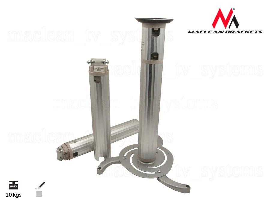 Loft mount for projectors, silver, from 80 mm to 980 mm Maclean MC-517