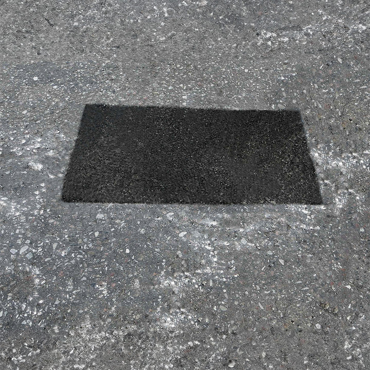 Budomex kold asfalt, mineral-asfaltblanding, til reparation af vejoverflader, 25 kg