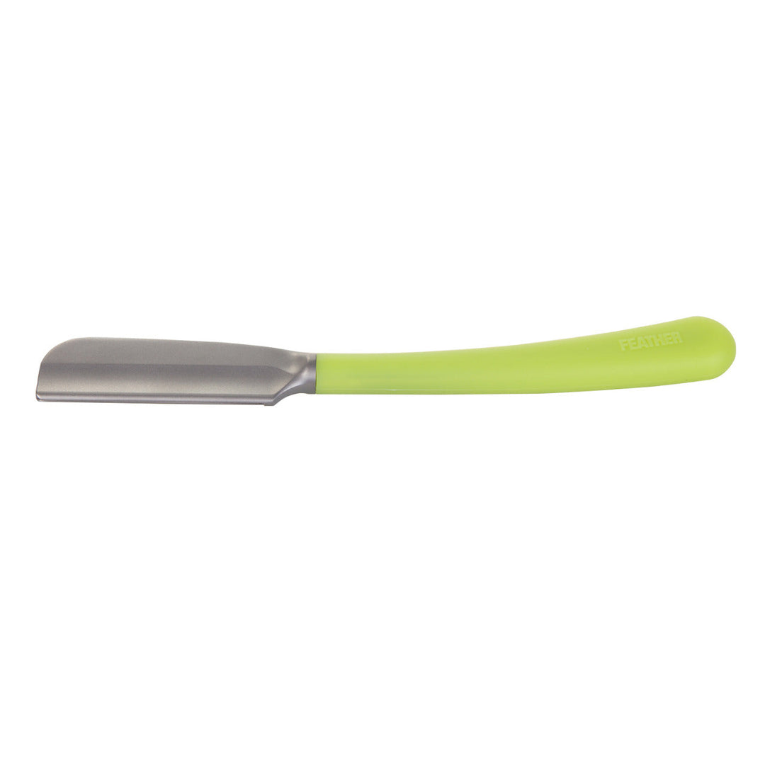 Feather barberkniv, til barberblade, japansk stil, Professional Artist Club Lime