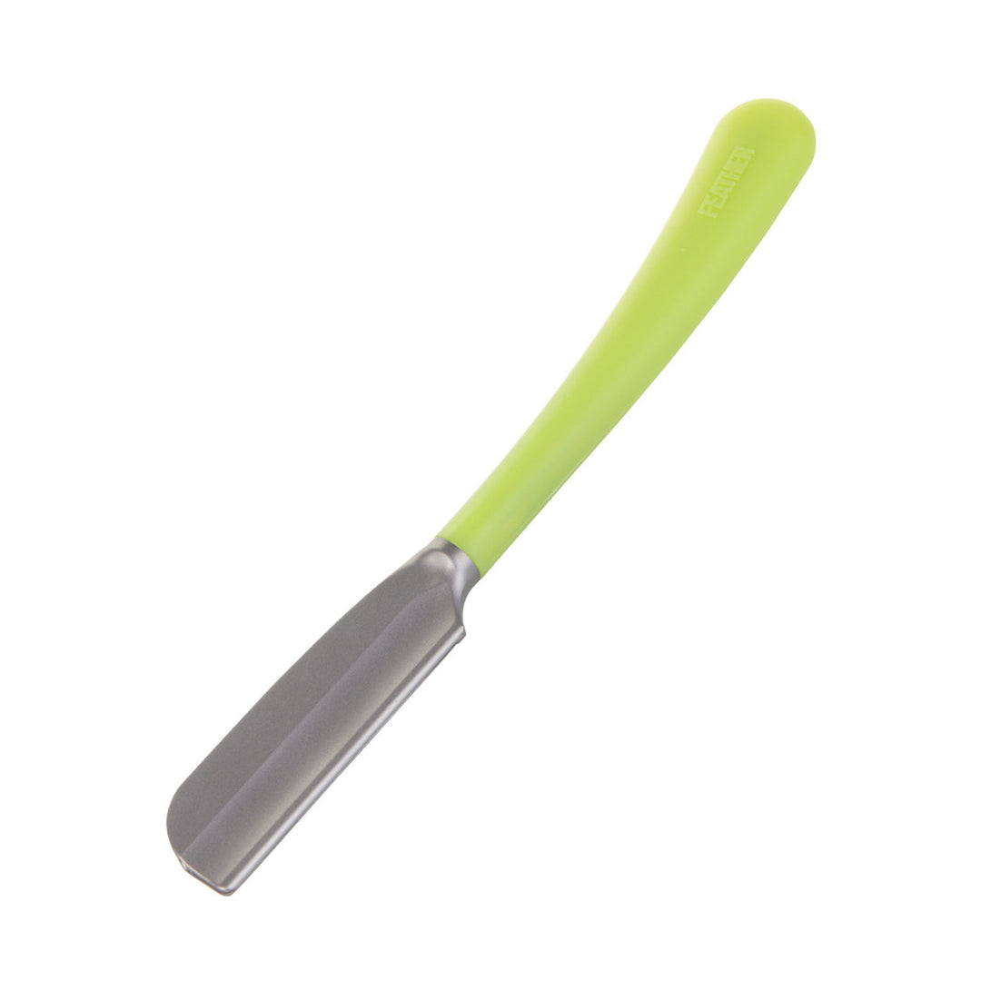 Feather barberkniv, til barberblade, japansk stil, Professional Artist Club Lime