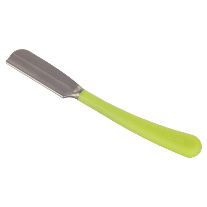 Feather barberkniv, til barberblade, japansk stil, Professional Artist Club Lime