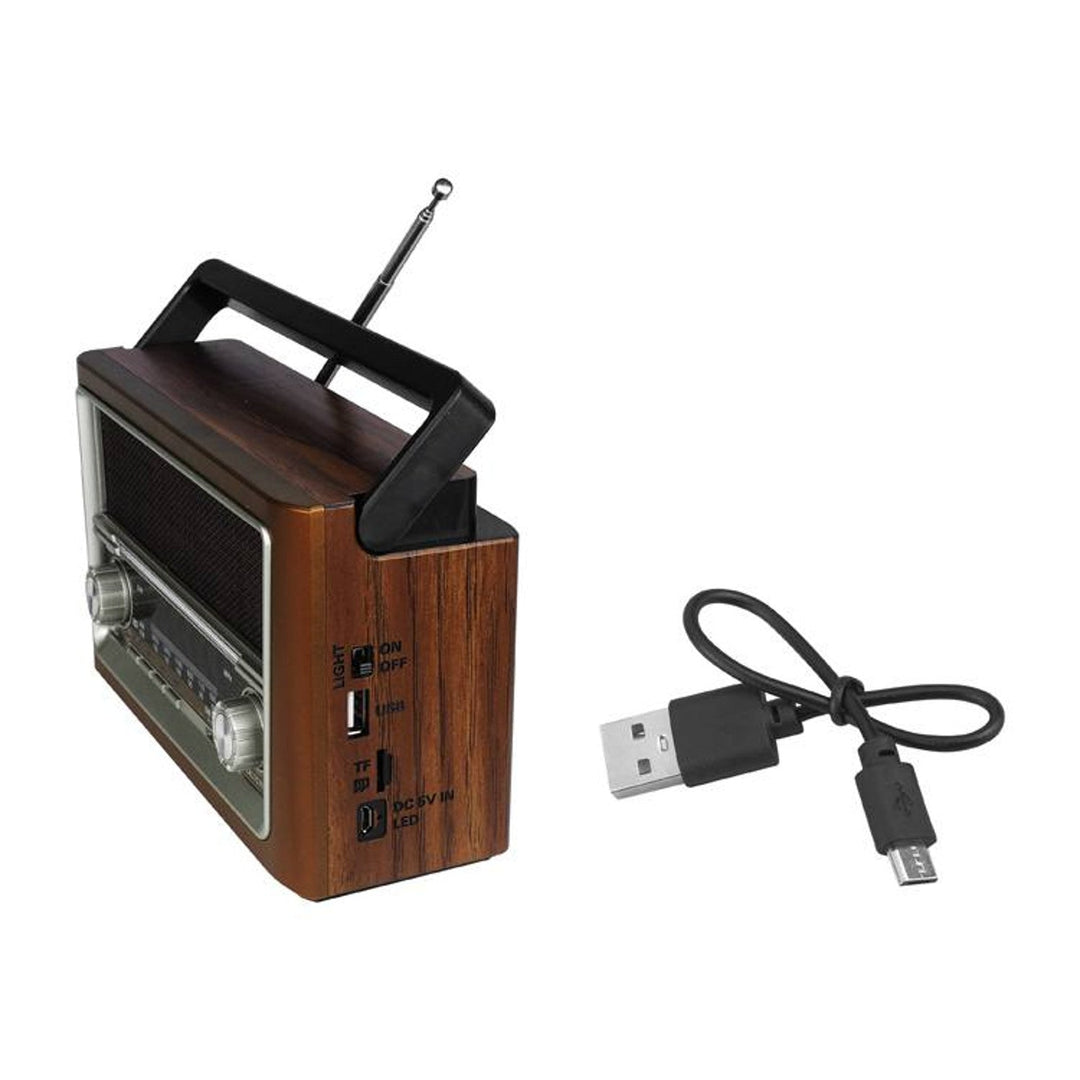 LTC bærbart radio, Bluetooth, FM/AM/SW, USB, LXLTC118UBT