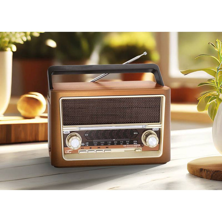 LTC bærbart radio, Bluetooth, FM/AM/SW, USB, LXLTC118UBT