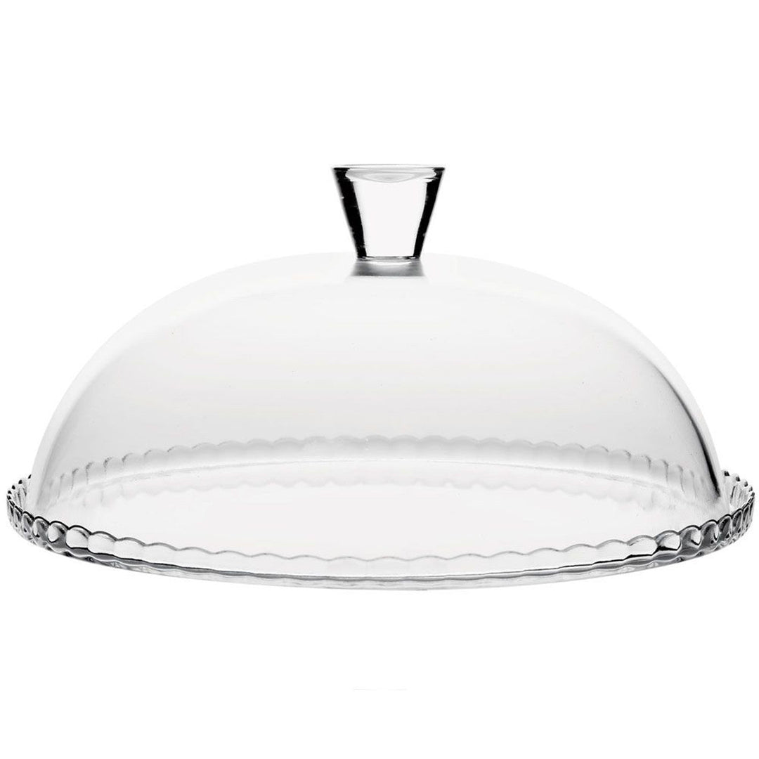 Pasabahce frugtskål, glas, med låg, 32 cm, Patisserie