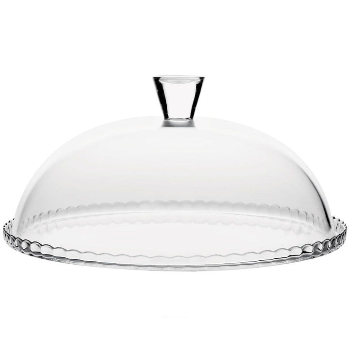 Pasabahce frugtskål, glas, med låg, 32 cm, Patisserie