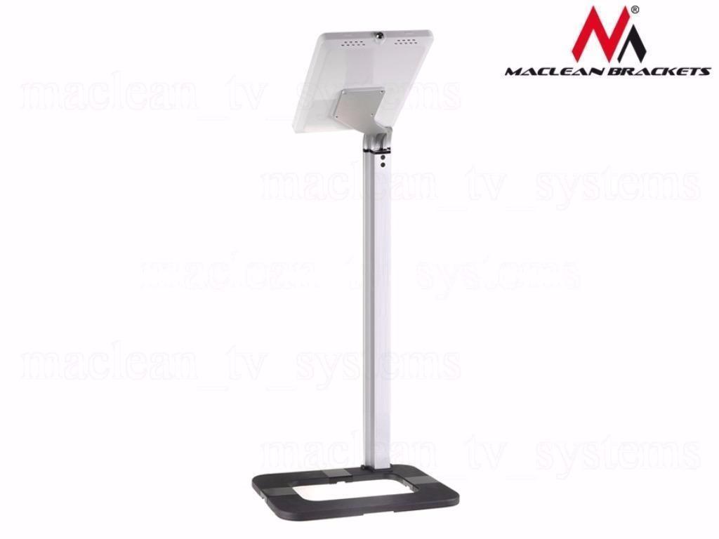 Maclean reklameholder til tablet, gulvmodel med lås, universal, 9,7"-10,1", MC-645