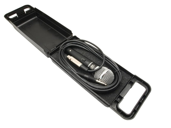 Dynamisk mikrofon Rebel DM-604 + etui, kabel XLR - Jack 6,3 mm