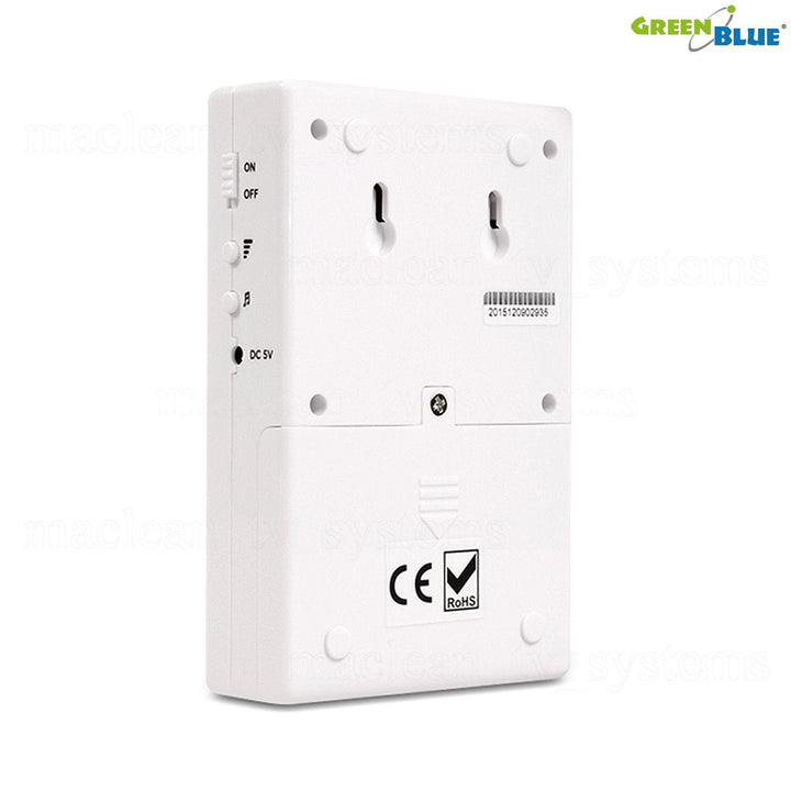 Original trådløs mini-alarm GB3400, IP44, op til 120 m