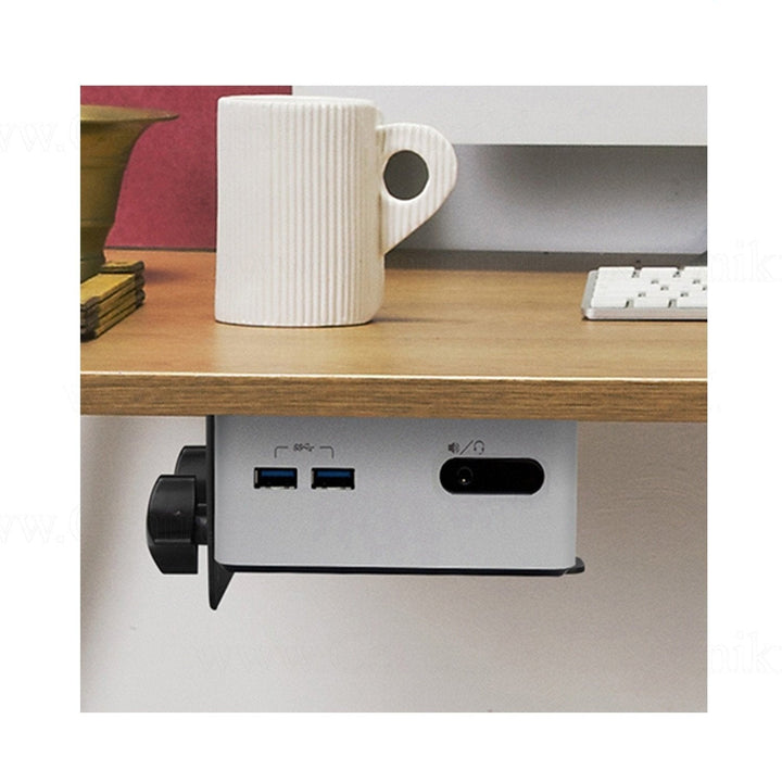 Universalholder til mini-computere Maclean MC-720 sort til 5 kg NUC MAC mini CPU