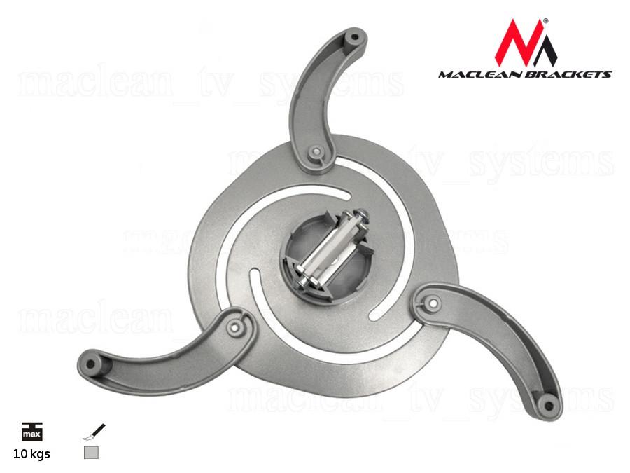 Loft mount for projectors, silver, from 80 mm to 980 mm Maclean MC-517