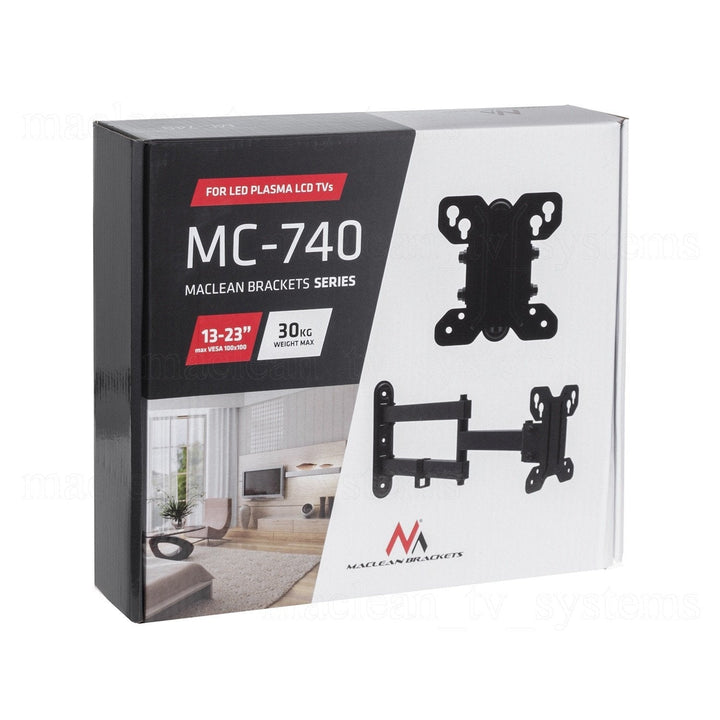 Maclean tv-holder, maks. VESA 100x100, 13-32", 30 kg, MC-740