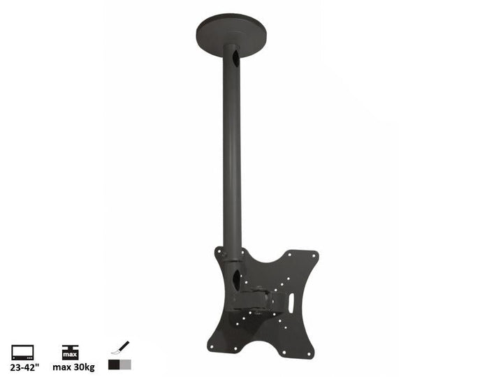 TV-holder til loft 23-42" 50 - 85 cm 30 kg Maclean MC-504A B sort