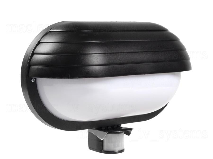 Maclean væglampe, med PIR-sensor, maks. 60 W, 180°, MCE33B
