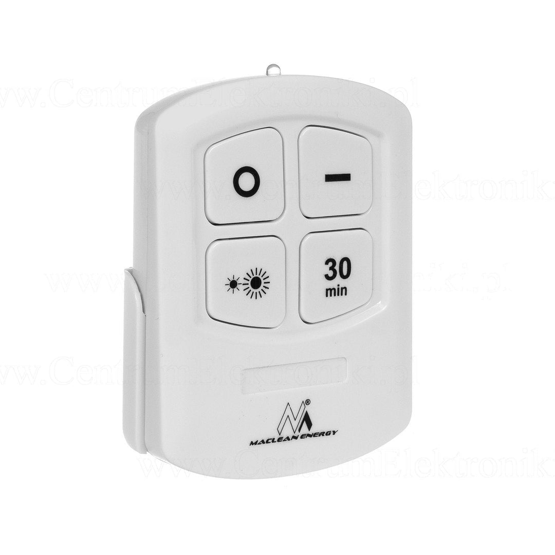 Maclean 6 LED-lampe, sæt med fjernbetjening, batteridrevet, 3xAAA, MCE165
