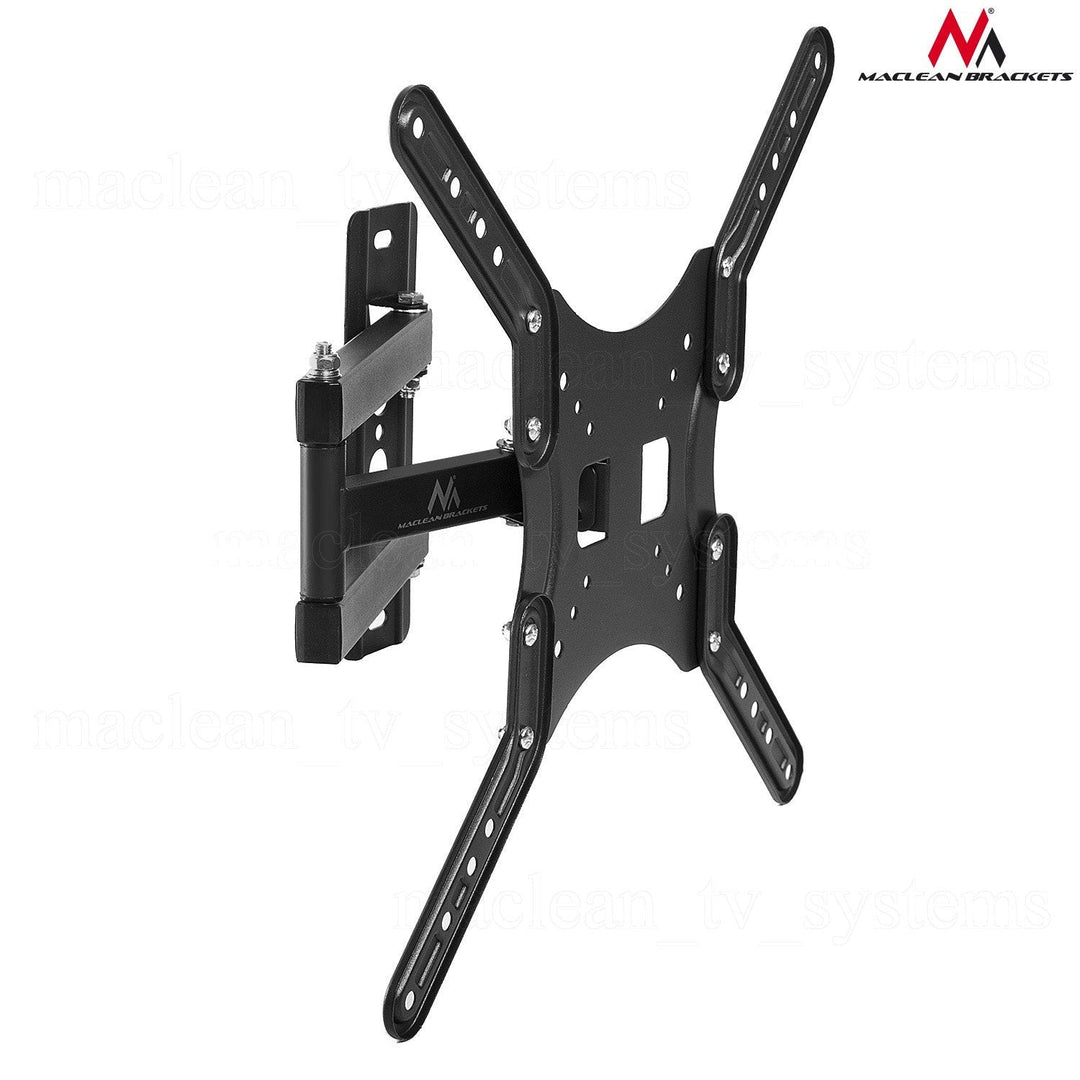 Maclean tv- eller monitorholder, universal, max. VESA 400x400, 13-60", 30 kg, sort, MC-759