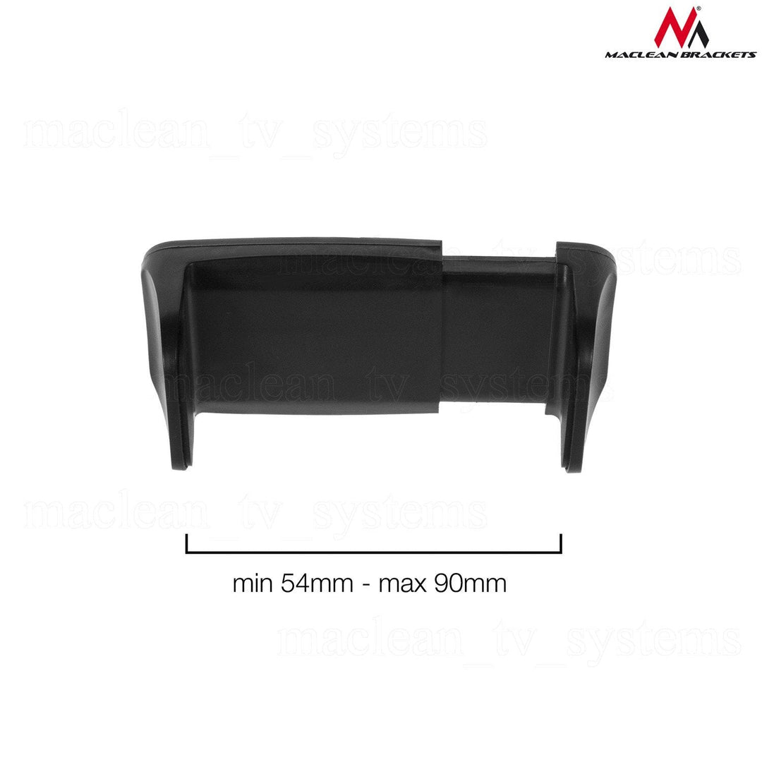 Maclean bilholder til telefon, monteret på sugekop, MC-737