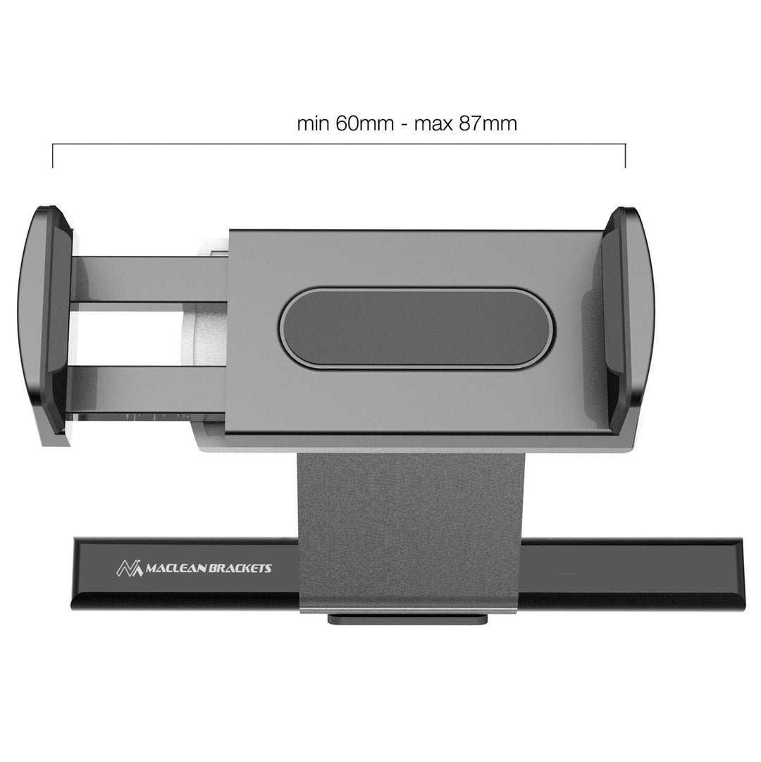 Telefonholder til montering i CD-slot Maclean, Comfort Series, aluminium + ABS, MC-782