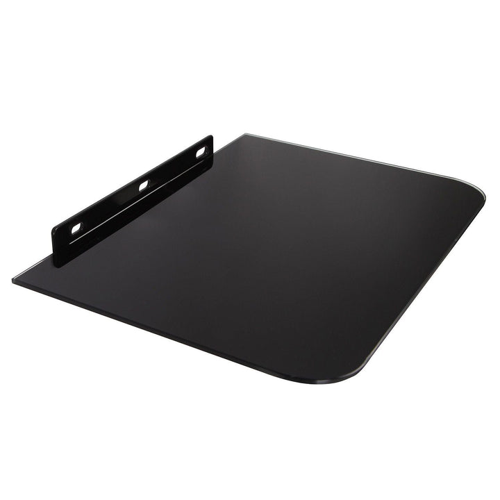 Maclean DVD-hylde, enkelt, maks. 10 kg, glas, MC-738